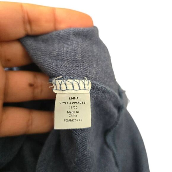 Wildfox Freedom Rainbow Sweatshirt Women's XL Blue Long Raglan Sleeve Gorpcore - Picture 6 of 7